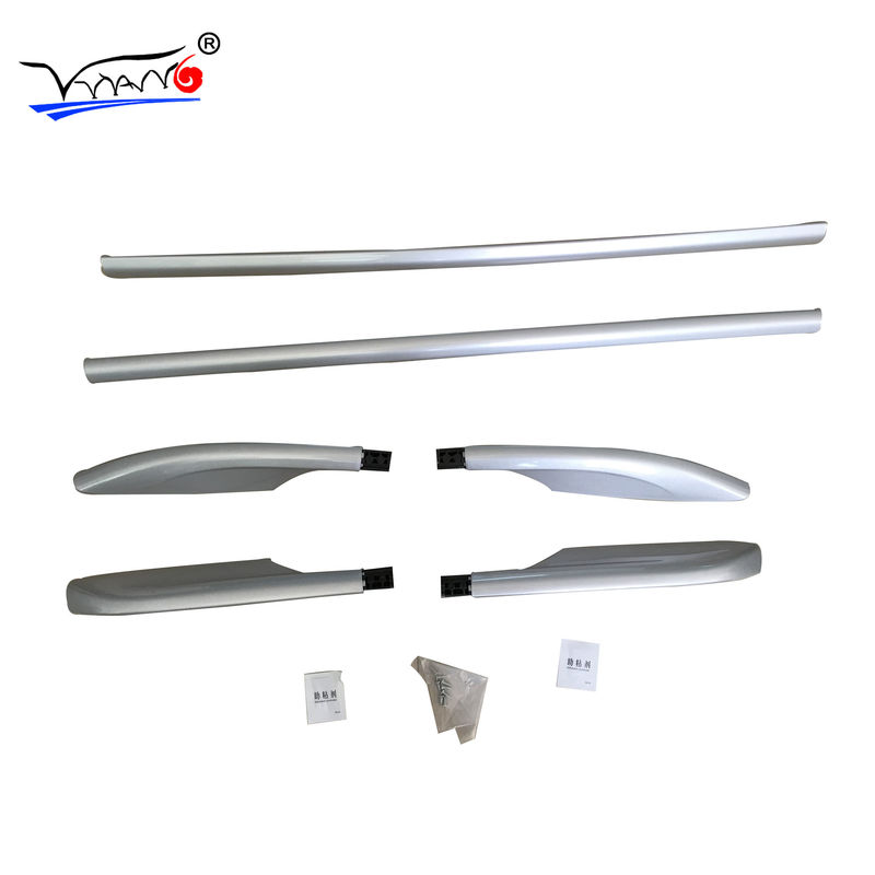 EL TEJADO DE ALTA CALIDAD C092 CERCA LOS CARRILES CON BARANDILLA LATERALES PARA LA PLATA DE LA ALEACIÓN DE ALUMINIO DE NISSAN X-TRAIL (BASE PLÁSTICA) 2016